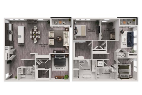 G-1 Floor Plan at The Franklin at Westfield, New Jersey